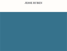 Tablet Screenshot of jesseruben.com